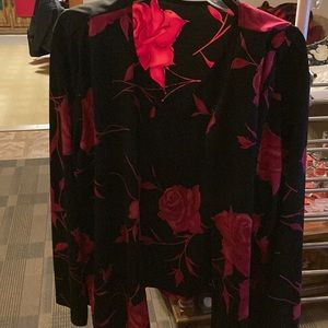 Dress jacket with matching chamise